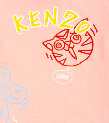 Baby printed cotton-blend T-shirt | Kenzo Kids