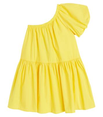 Clarabelle one-shoulder cotton dress | Molo