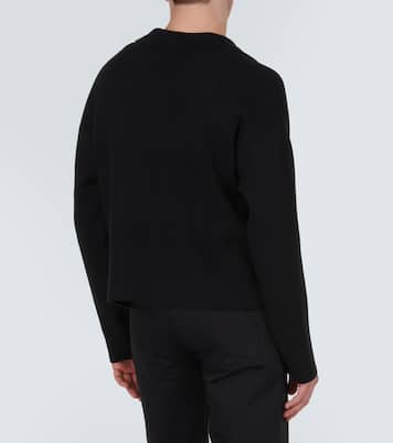 Ami De Cœur cotton-blend polo sweater | Ami Paris