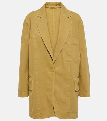 Oversize-Blazer Dizzy aus Baumwoll-Canvas | Max Mara