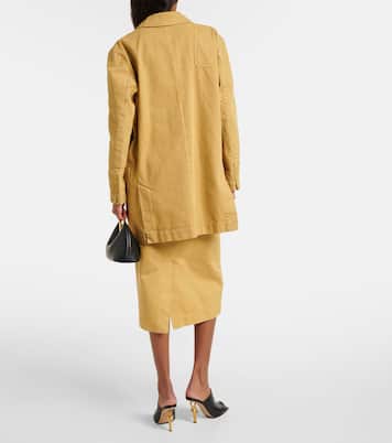 Oversize-Blazer Dizzy aus Baumwoll-Canvas | Max Mara
