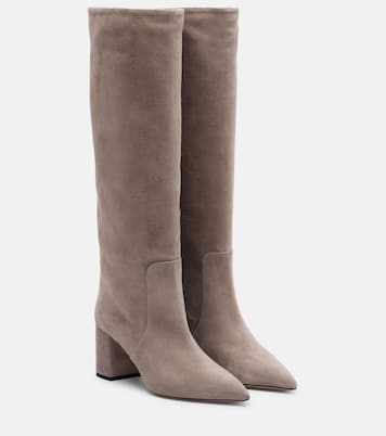 Anja 70 suede boots | Paris Texas