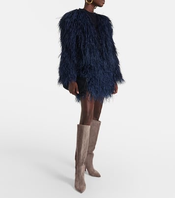 Anja 70 suede boots | Paris Texas