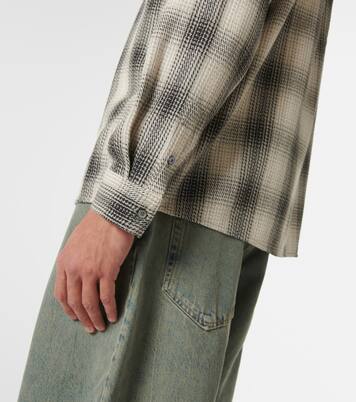 Baja tartan cotton shirt | Frame