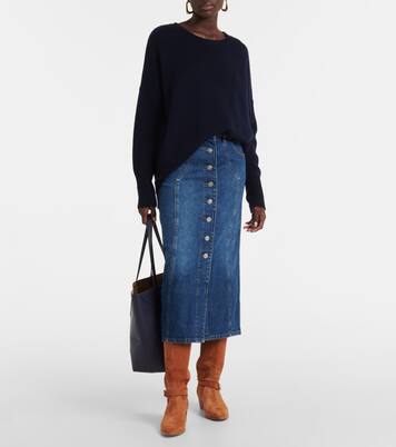 Westernstiefel Willow aus Veloursleder | Ulla Johnson