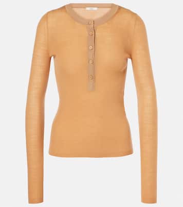 Top Henley en laine | Chloé