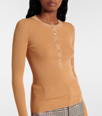 Top Henley en laine | Chloé