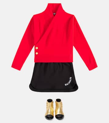 Pullover aus einem Wollgemisch | Balmain Kids