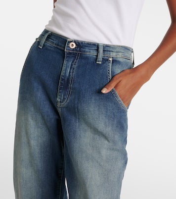 Jean barrel à taille haute | AG Jeans