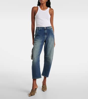 Jean barrel à taille haute | AG Jeans