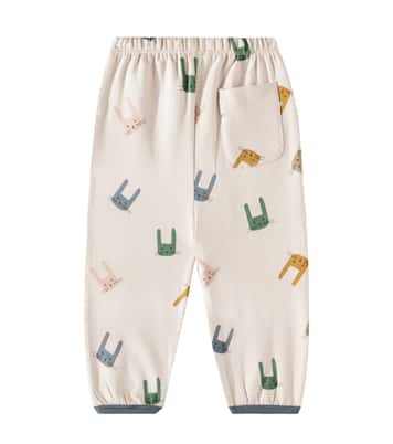 Baby Loup printed cotton-blend sweatpants | Liewood