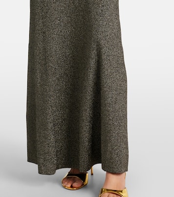 Maxirock aus Lamé | Ganni