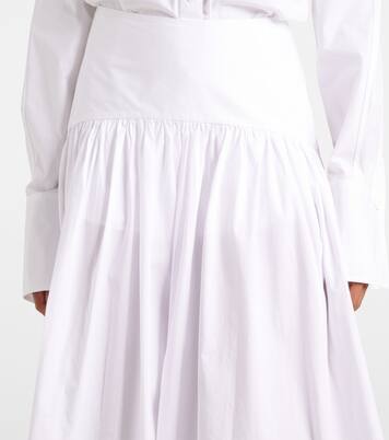 High-Rise-Maxirock Procida aus Baumwolle | Staud