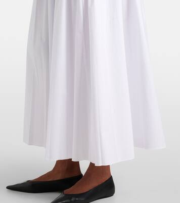 High-Rise-Maxirock Procida aus Baumwolle | Staud