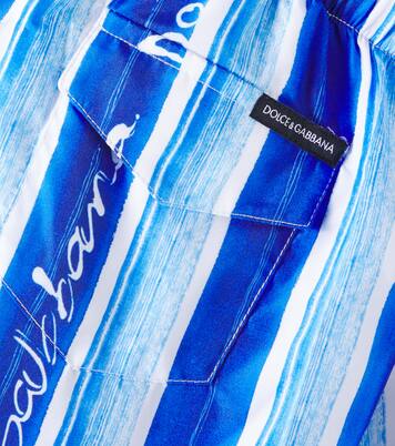 Printed swim trunks | Dolce&Gabbana Kids