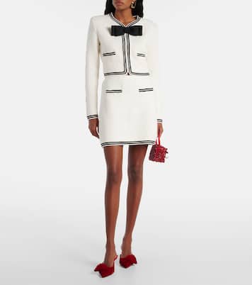 Minirock aus Jacquard | Self-Portrait