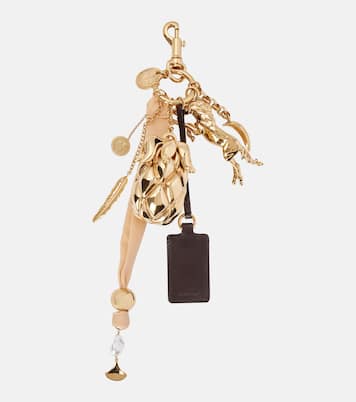 Giga Pineapple leather bag charm | Chloé