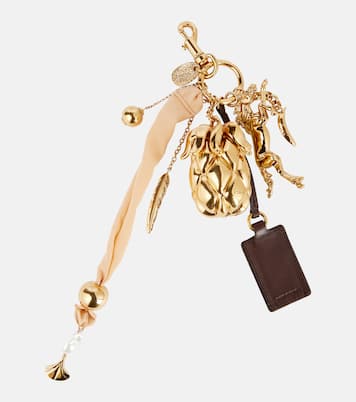 Giga Pineapple leather bag charm | Chloé