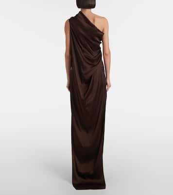 Abito lungo monospalla Athena | Rick Owens