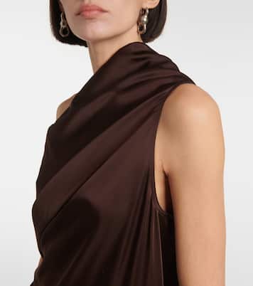 Abito lungo monospalla Athena | Rick Owens