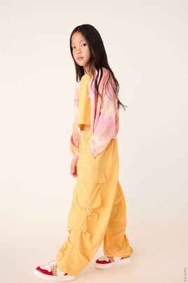 Cardigan in cotone tie-dye | Il Gufo