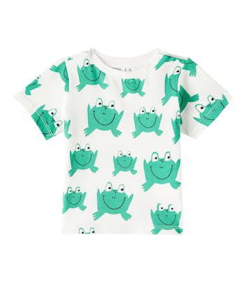 Baby printed cotton jersey T-shirt | Stella McCartney Kids