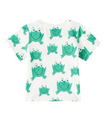 Baby printed cotton jersey T-shirt | Stella McCartney Kids
