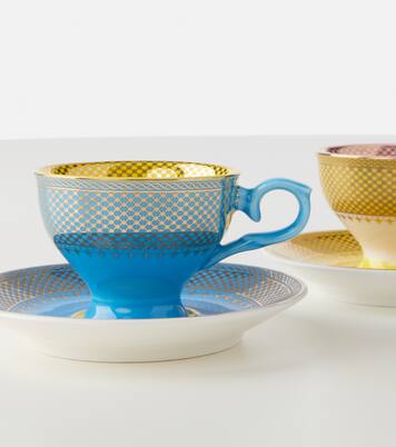 Grandma set of 4 espresso cups and saucers | Polspotten