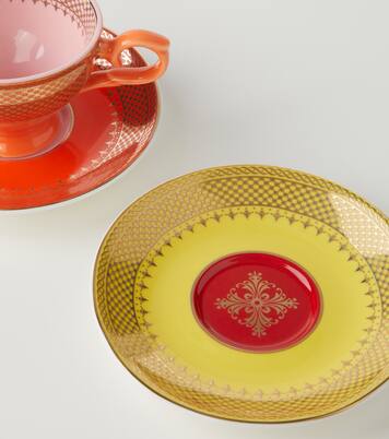 Grandma set of 4 espresso cups and saucers | Polspotten