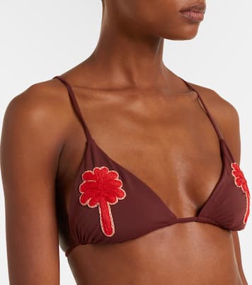 Besticktes Bikini-Oberteil | Johanna Ortiz