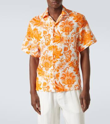 Chemise imprimée en lin | Etro
