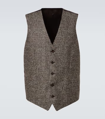 Checked single-breasted vest | Dolce&Gabbana