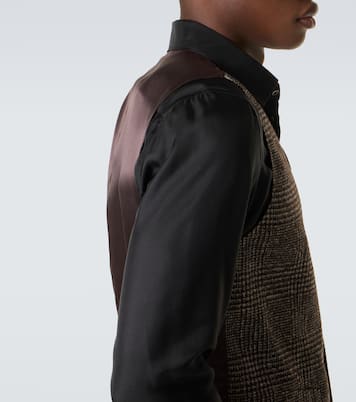 Checked single-breasted vest | Dolce&Gabbana