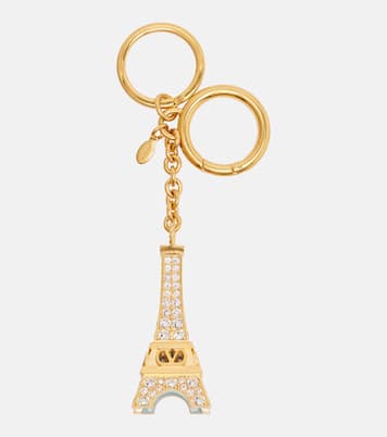 VLogo Signature Eiffel Tower keyring | Valentino Garavani