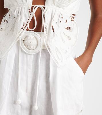 Top en coton à broderies anglaises | Farm Rio