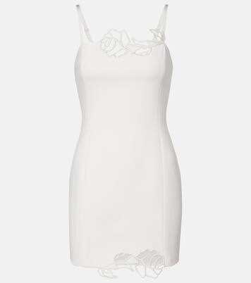 فستان قصير من الكريب بقصّة ليزر | Blumarine