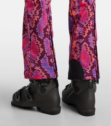 Elena snake-effect ski salopettes | Goldbergh