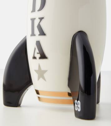 Vice striped porcelain decanter | Jonathan Adler