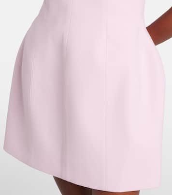 Verziertes Minikleid aus Crêpe | Blumarine