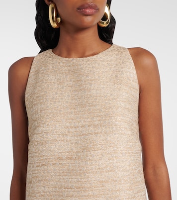 Robe Shiny Coolness en tweed lamé | Dorothee Schumacher