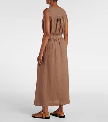 Maxirock Linda aus Leinen | Velvet