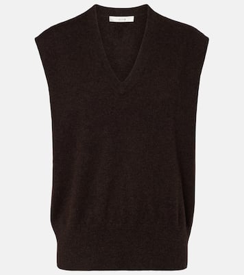 Levi cashmere sweater vest | The Row