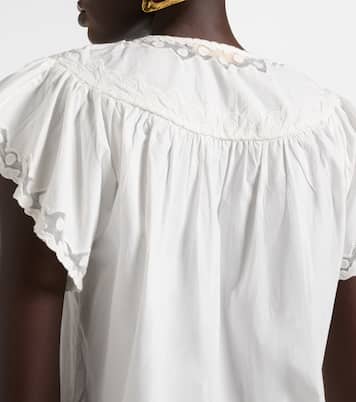 Besticktes Top Effie aus Baumwolle | Ulla Johnson