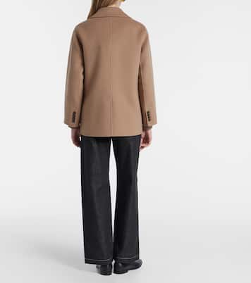 Lukas double-breasted virgin wool peacoat | 'S Max Mara
