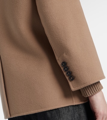 Lukas double-breasted virgin wool peacoat | 'S Max Mara