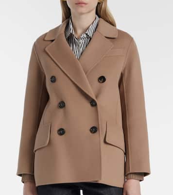 Lukas double-breasted virgin wool peacoat | 'S Max Mara