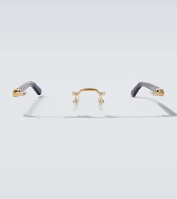 Occhiali rettangolari Signature C De Cartier | Cartier Eyewear Collection