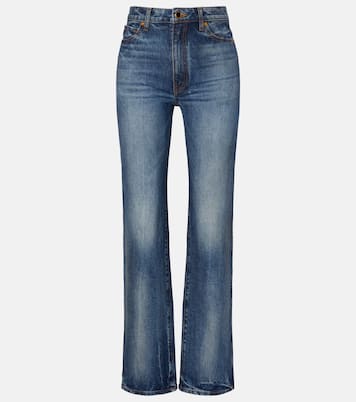 Danielle high-rise straight jeans | Khaite