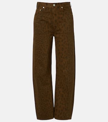 Miro leopard-print barrel-leg jeans | Citizens of Humanity