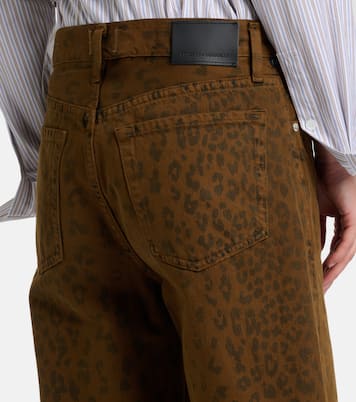 Miro leopard-print barrel-leg jeans | Citizens of Humanity